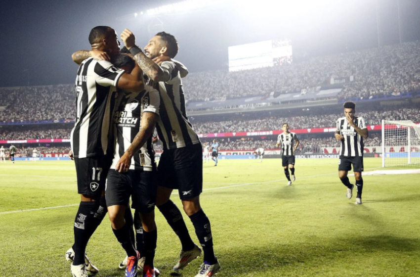 Botafogo avança à semifinal da Libertadores após 51 anos com vitória nos pênaltis contra o São Paulo