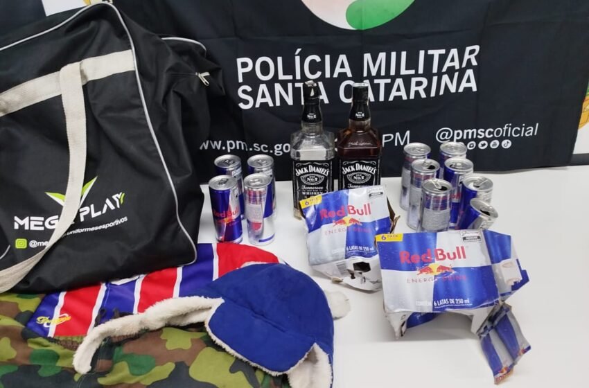 Polícia Militar prende homem após furto em supermercado no centro de Faxinal dos Guedes