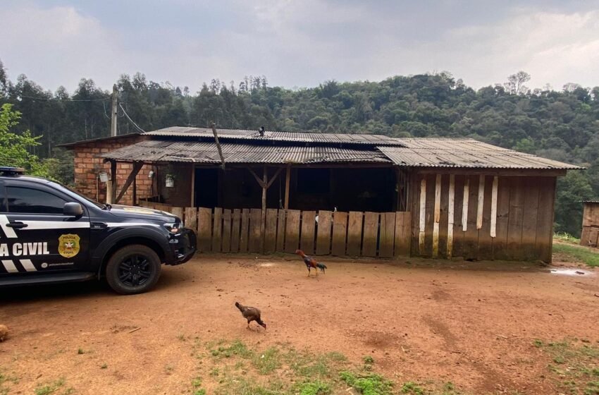 Polícia Civil de Abelardo Luz prende homem em flagrante por posse irregular de arma de fogo
