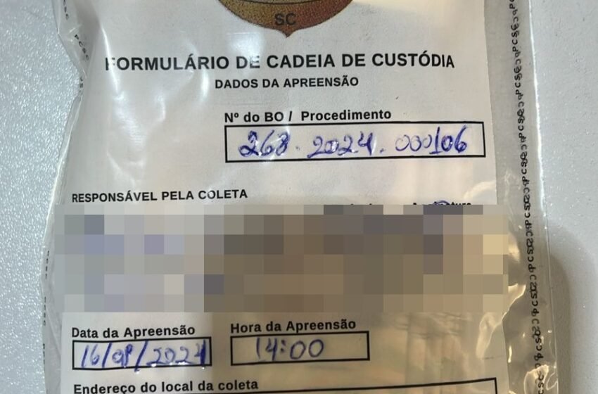 Polícia Civil prende suspeito de tráfico de drogas e porte ilegal de arma de fogo em Ponte Serrada