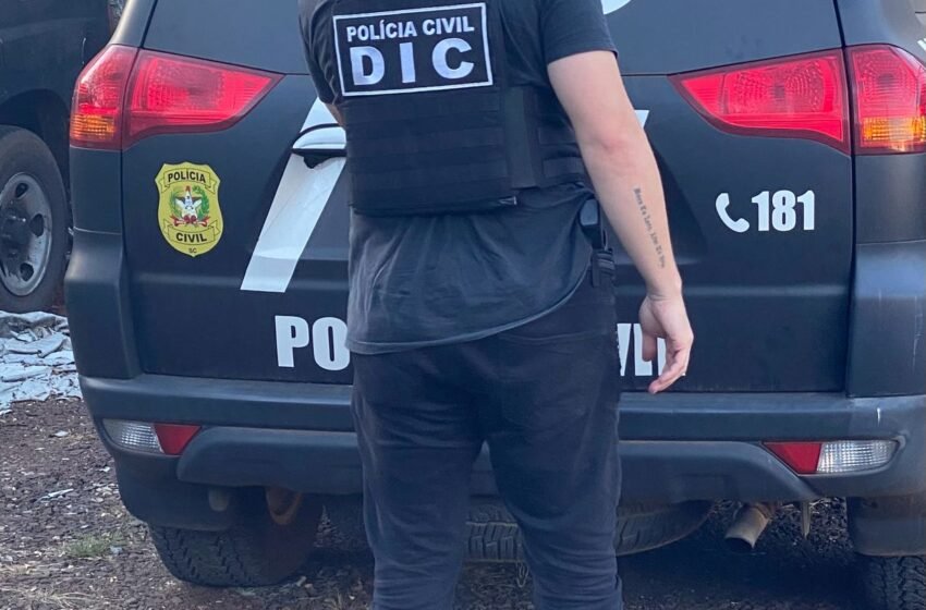 Polícia Civil de Chapecó prende homem em flagrante por posse ilegal de munição