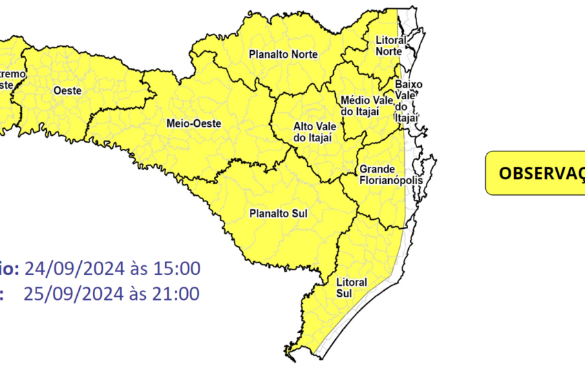 Santa Catarina enfrenta calor intenso com temperaturas próximas de 40°C