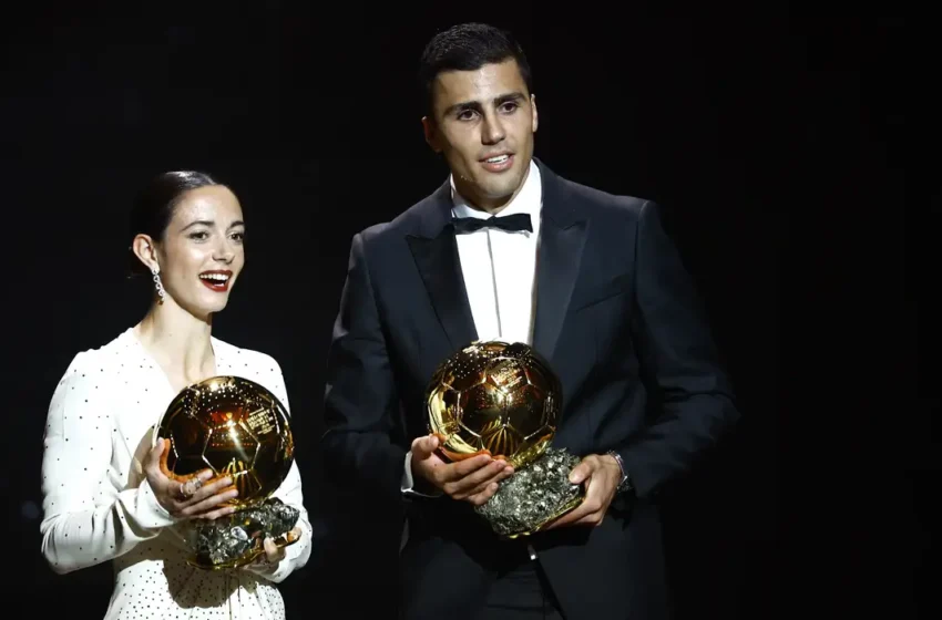  Espanhol Rodri supera Vinicius Júnior e conquista Bola de Ouro