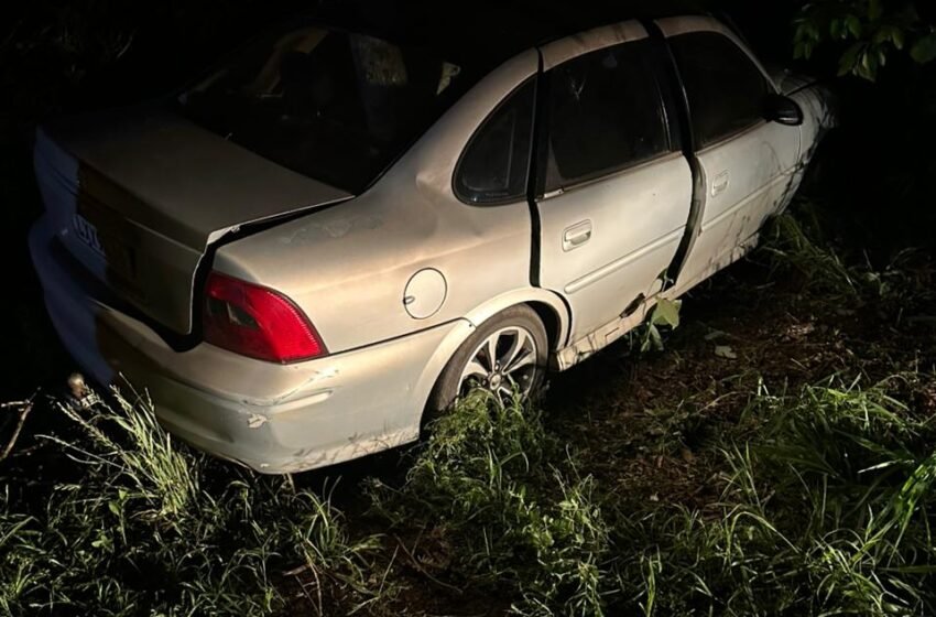 Acidente com saída de pista e vítima presa nas ferragens é registrado no Oeste