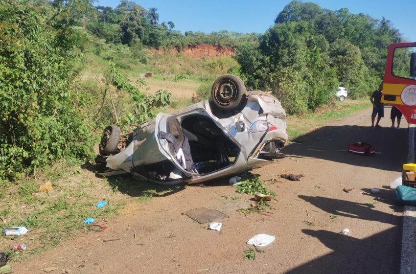 Acidente de trânsito na BR-158 deixa dois feridos