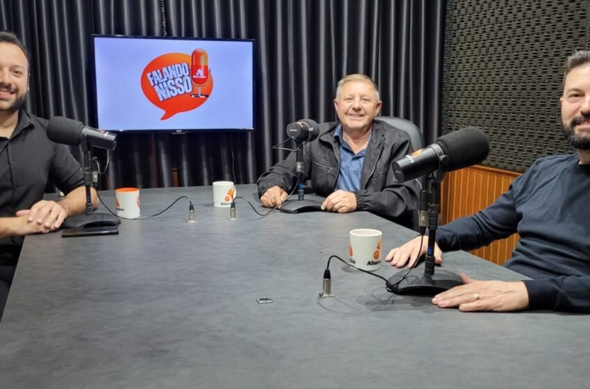 Entrevista com prefeito e vice eleitos de Vargeão vai ao ar hoje ao meio-dia no podcast “Falando Nisso”