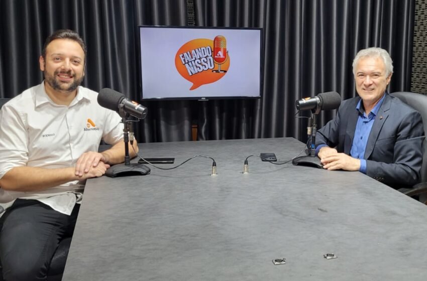 Prefeito reeleito de Xanxerê, Oscar Martarello, é entrevistado no Podcast Falando Nisso