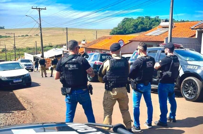 Homem é preso por receptação de notebook furtado em município do Oeste