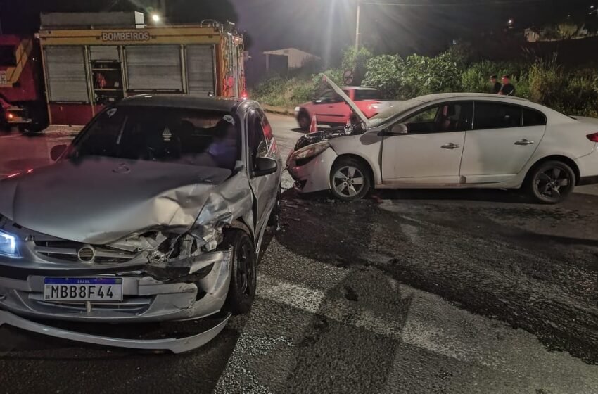 Acidente de trânsito entre dois veículos em Xanxerê deixa feridos