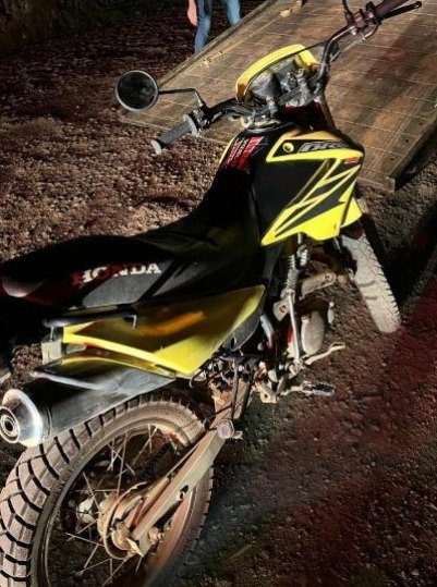 Furto de motocicleta em Peritiba resulta em prisão em Faxinal dos Guedes
