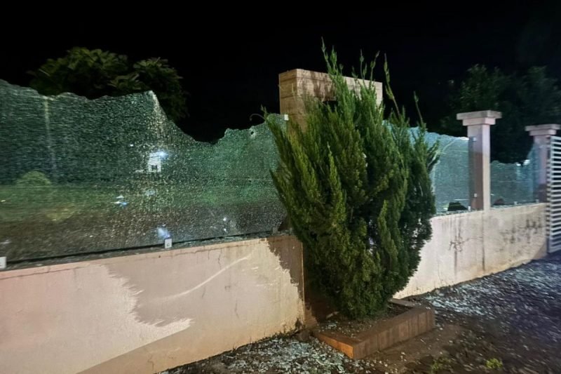  Casa de candidato a prefeito é alvo de tiros