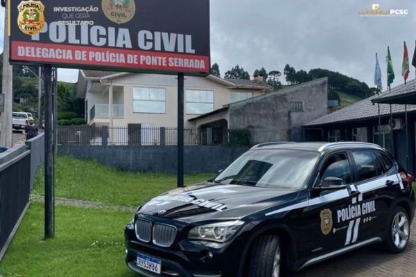 Polícia Civil de Ponte Serrada prende suspeito por descumprir medidas protetivas repetidamente