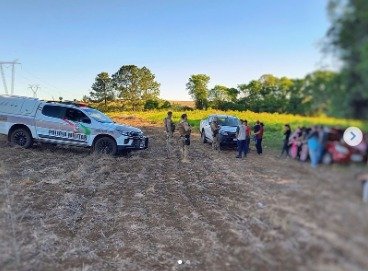 Polícia Militar realiza reintegração de posse em Abelardo Luz