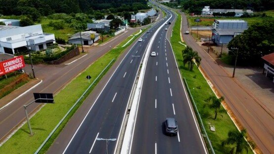  DNIT conclui revitalização de 7,6 km da BR-480 em Chapecó com investimento de R$ 10 milhões