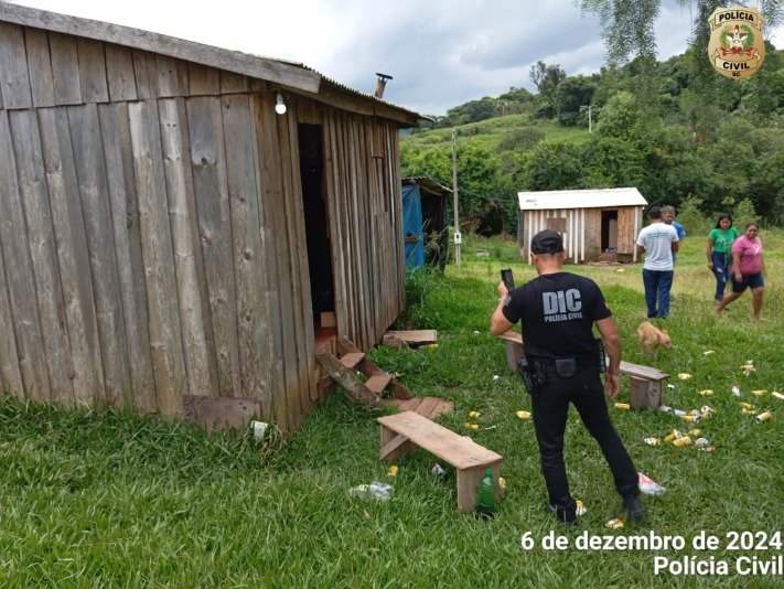 Mulher é presa em flagrante pela morte do namorado em Ipuaçu/SC