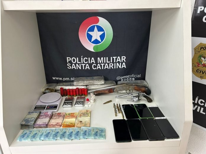 Polícia Militar desmantela ponto de tráfico em Concórdia