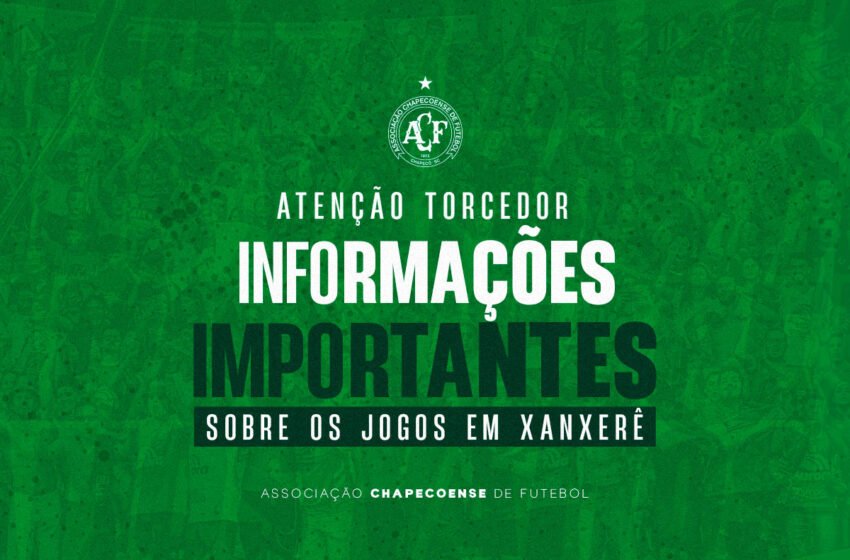 Informações importantes sobre os jogos em Xanxerê