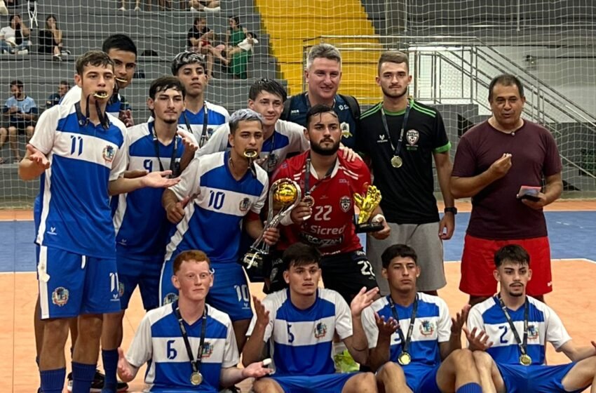 Faxinal dos Guedes brilha na Liga LDX e conquista títulos no futsal masculino