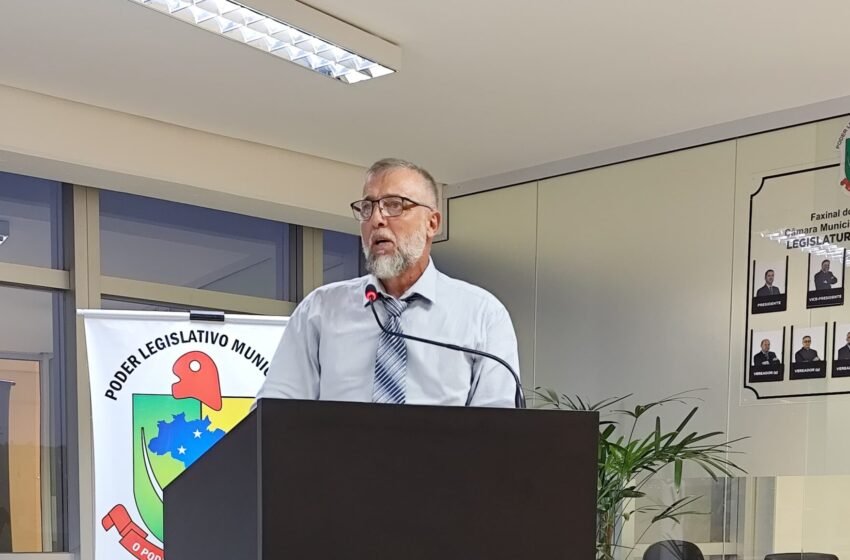 Vereador Gilmar Baldissera destaca conquistas no esporte e pede melhorias para estrutura esportiva