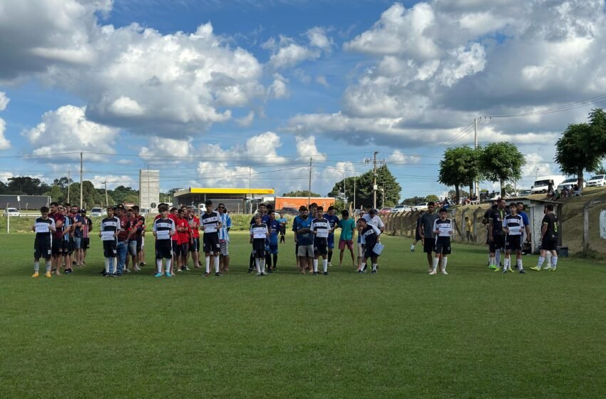 Campeonato Municipal de Futebol de Campo tem abertura emocionante em homenagem a Ilodir Farias