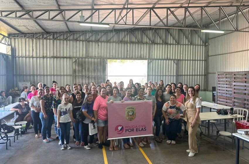  Psicóloga da DPCAMI de Xanxerê realiza palestra referente ao dia internacional da mulher