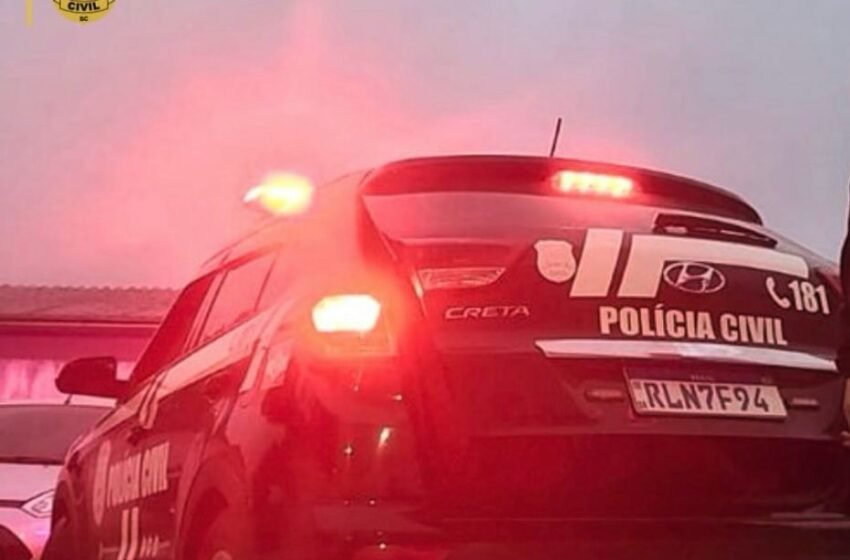 Polícia Civil cumpre mandado de prisão preventiva em desfavor de investigado por tentativa de homicídio ocorrida em Chapecó