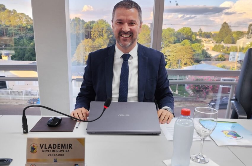 Presidente da Câmara destaca fiscalização de obras, apoio à agricultura e união política em Faxinal dos Guedes