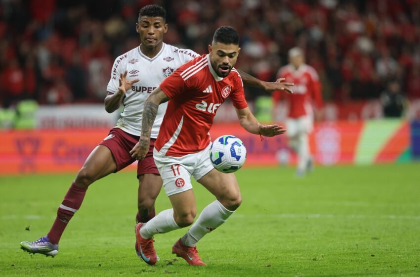 Internacional perde por 2 a 1 para o Fluminense e sai em desvantagem nas oitavas da Copa do Brasil