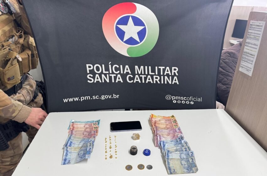 Polícia Militar prende dois por tráfico de drogas e associação criminosa em Xanxerê
