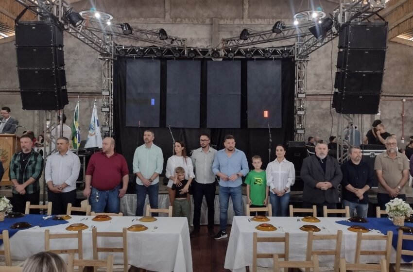  Vereadores prestigiam programação dos 67 anos de Faxinal dos Guedes