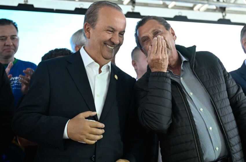  Jorginho Mello e Júlio Garcia reforçam sintonia política durante aniversário de Balneário Camboriú