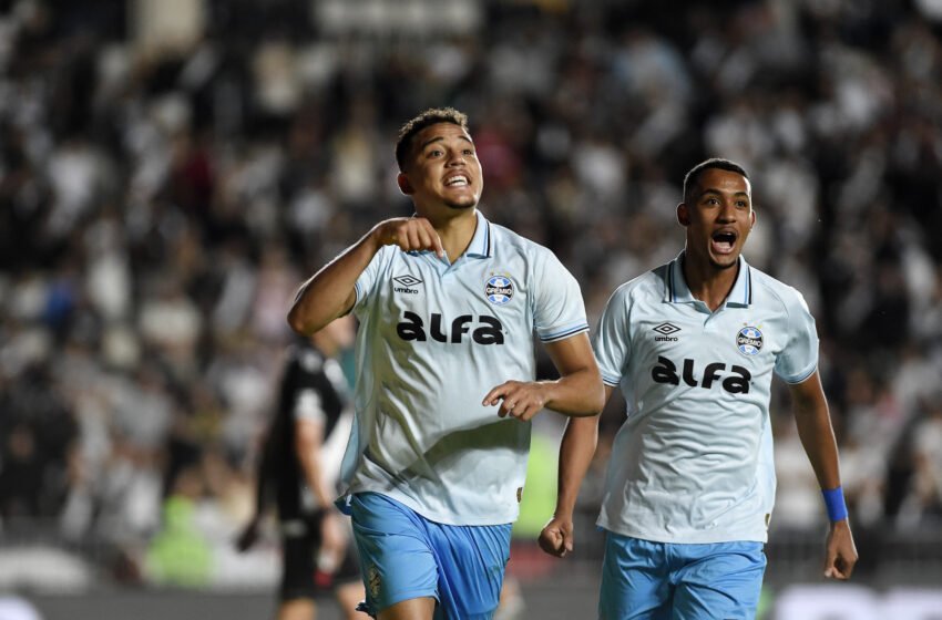  Grêmio arranca empate com o Vasco fora de casa e vira chave para a Sul-Americana