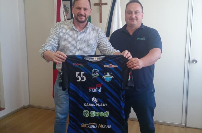  Kompasso Futsal firma parceria com a prefeito Jader Danielli para a próxima temporada