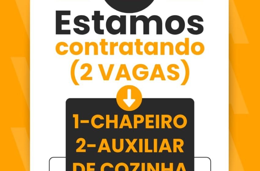 Padaria Fênix de Faxinal dos Guedes está contratando!