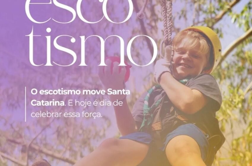 Movimento Escoteiro completa 118 anos com presença marcante em Santa Catarina e impacto global na formação de jovens