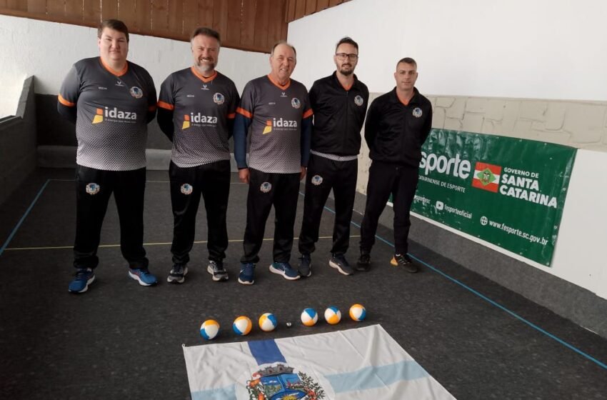  Bocha Masculina de Faxinal dos Guedes se Classifica para o Regional em Abelardo Luz