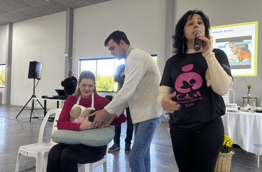 HRSP realiza mais uma edição do Encontro de Gestantes com foco na amamentação