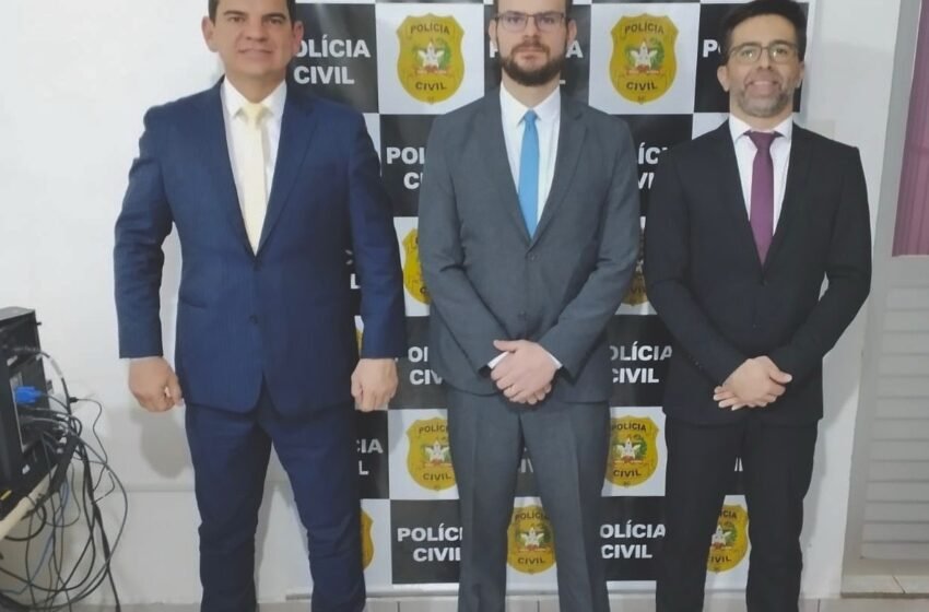  Polícia Civil de São Domingos recebe novo delegado de Polícia