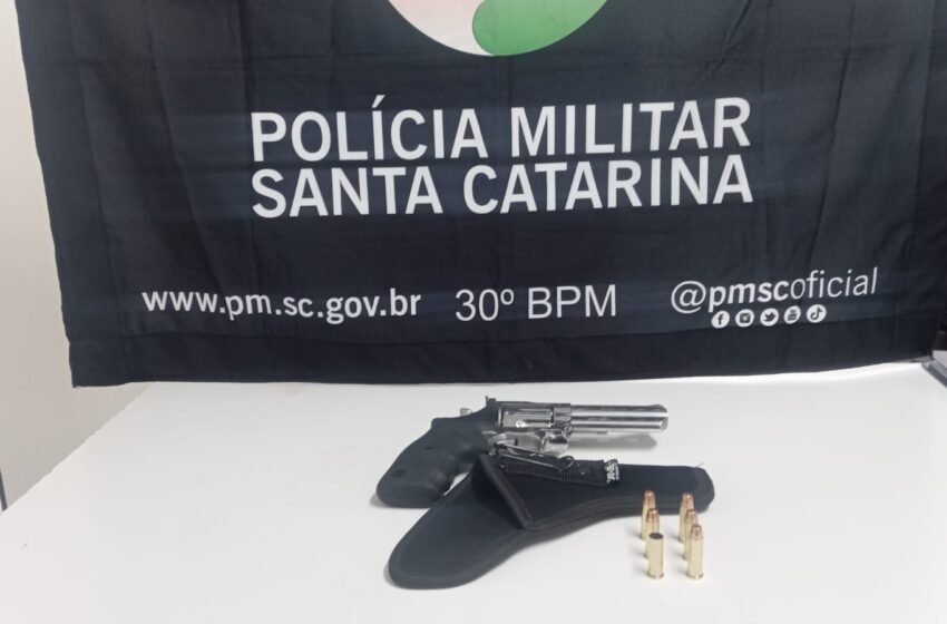  Confusão em Ponte Serrada termina com prisões, feridos e apreensão de arma de fogo