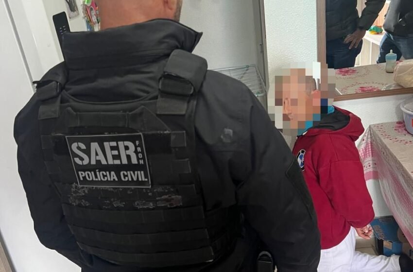  Polícia Civil prende homem acusado de envolvimento no transporte de grande quantidade de drogas