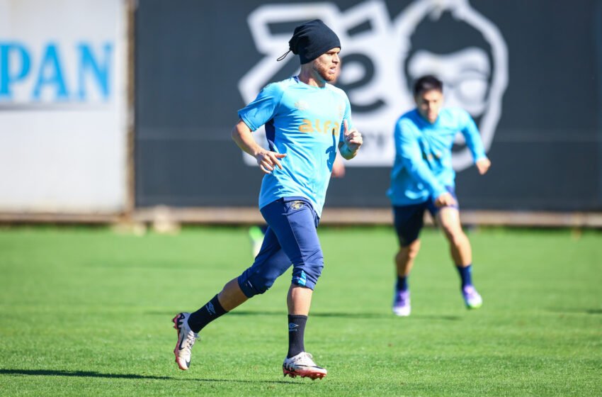  Grêmio realiza penúltimo treino antes de enfrentar o Ceará