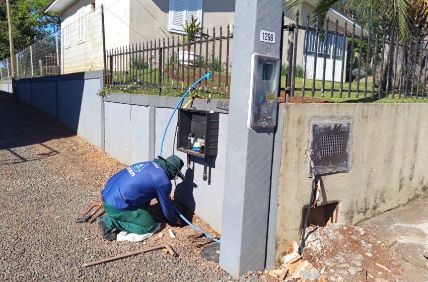  CASAN trabalha para concluir etapa final da nova adutora de Faxinal dos Guedes