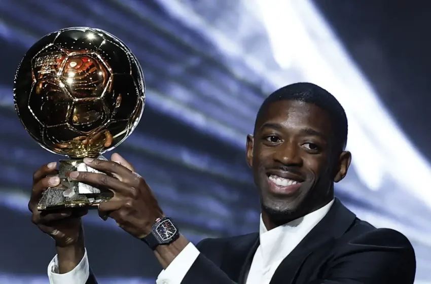  Dembélé e Bonmatí conquistam Bolas de Ouro de melhores do mundo