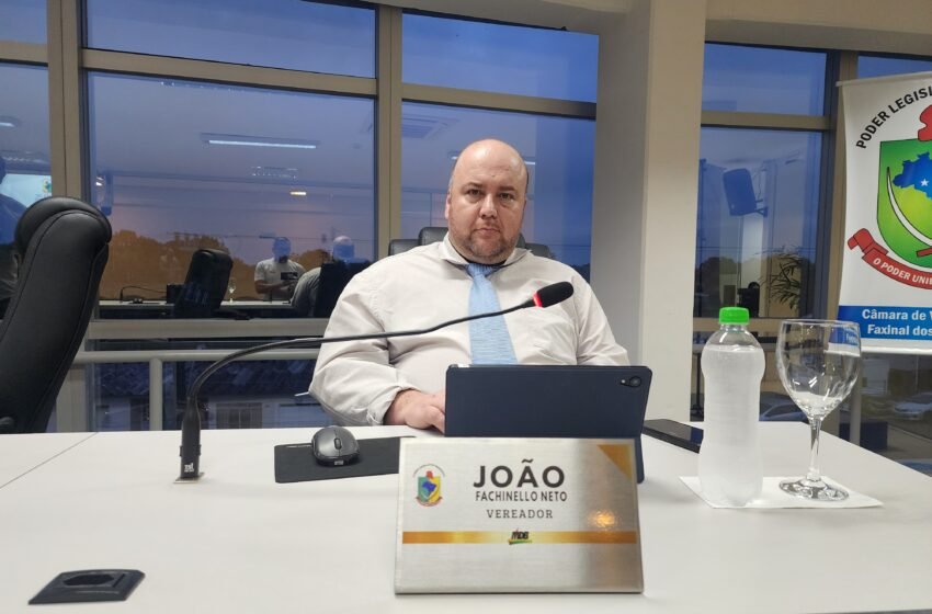  Vereador João Fachinello retorna à Câmara após licença e destaca melhorias na SC-154