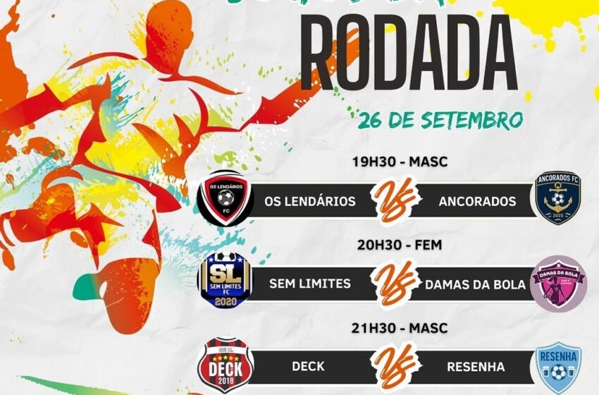  Mais uma rodada do Municipal de Futsal agita a noite desta sexta-feira (26) em Bom Jesus