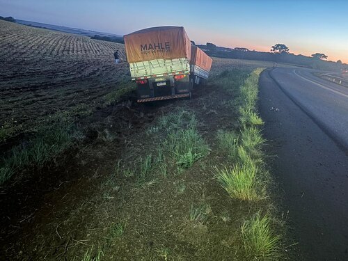  Motorista foge após acidente na SC-155 em Abelardo Luz