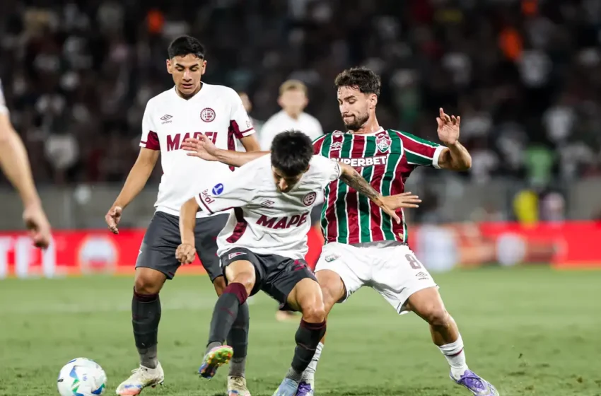  Fluminense cede empate ao Lanús e acaba eliminado da Sul-Americana