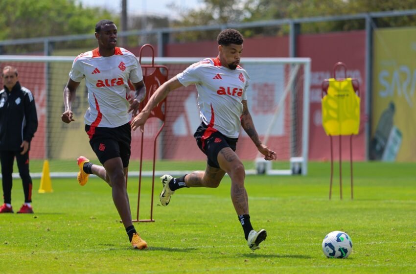  Inter retoma treinamentos no CT Parque Gigante após empate com o Juventude