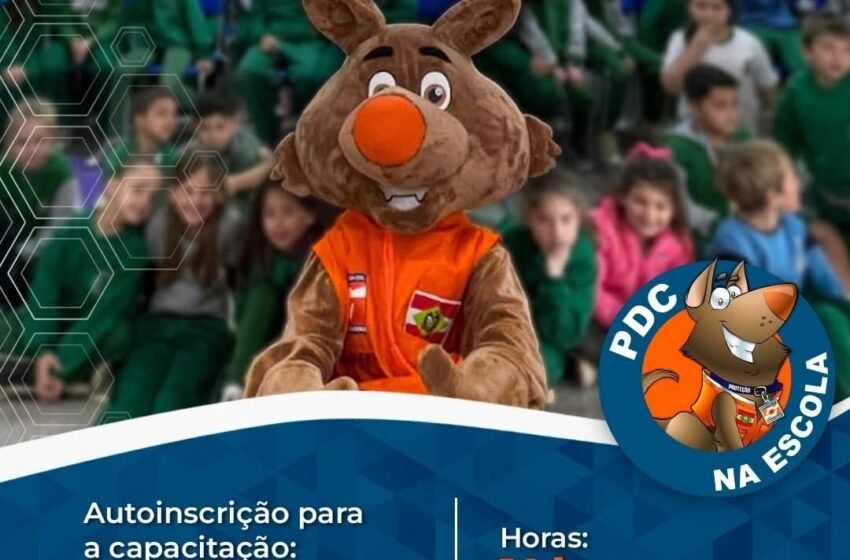  Regional de Xanxerê reúne municípios em capacitação do Programa Defesa Civil na Escola