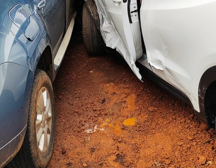  Colisão entre três veículos mobiliza bombeiros em Chapecó